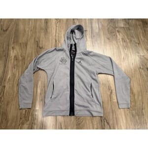 Marquette Basketball Nike Air Jordan Hoodie Men Slim Fit Medium DriFit Full Zip